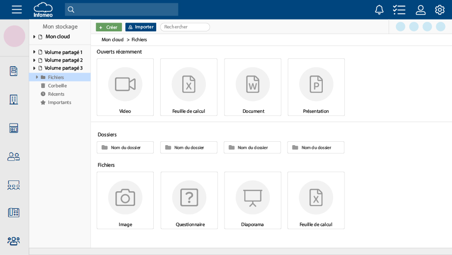 Le cloud Infomeo intégré