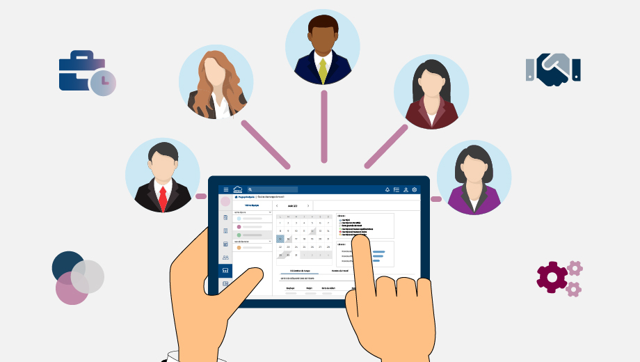 Gérez les délégations dans le module de gestion d'équipe