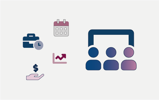 Illustration du module Gestion d'équipe de Infomeo