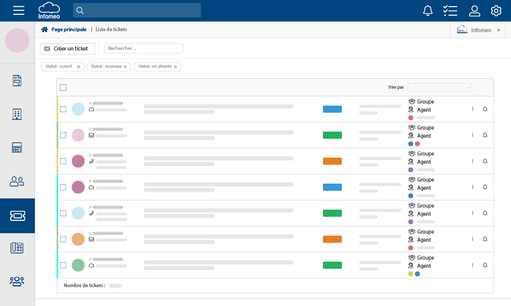 Image du gestionnaire de ticket de Infomeo